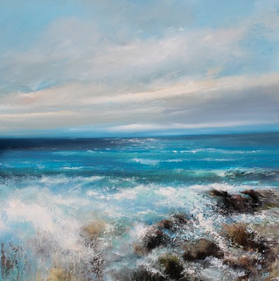 Modern Artist Amanda HOSKIN - Atlantic Seas