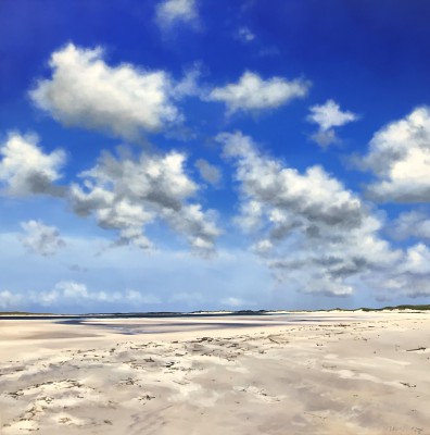 Modern Artist Nicola WAKELING - Spring Beach, North Uist
